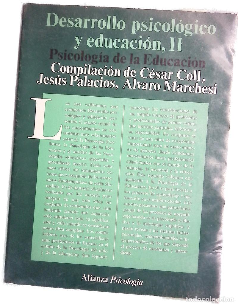 Libros: Desarrollo psicol&oacute;gico y educaci&oacute;n