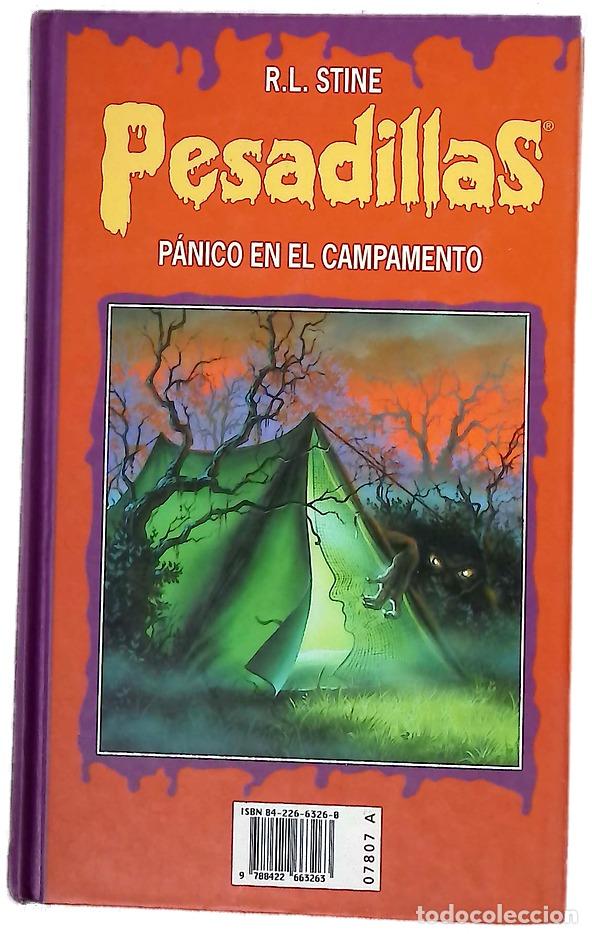 Libros: P&aacute;nico en el campamento ; Terror en la biblioteca