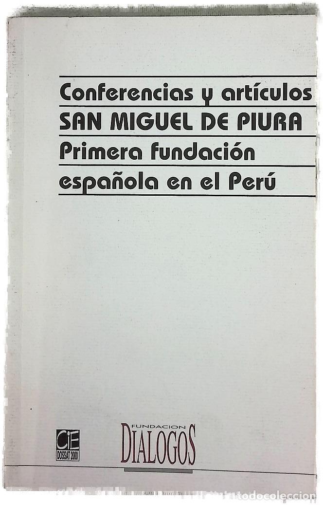 Livres: Conferencias y art&iacute;culos San Miguel de Piura
