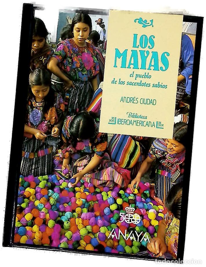 Livres: Los mayas - Anaya (1989) (libro de segunda mano)