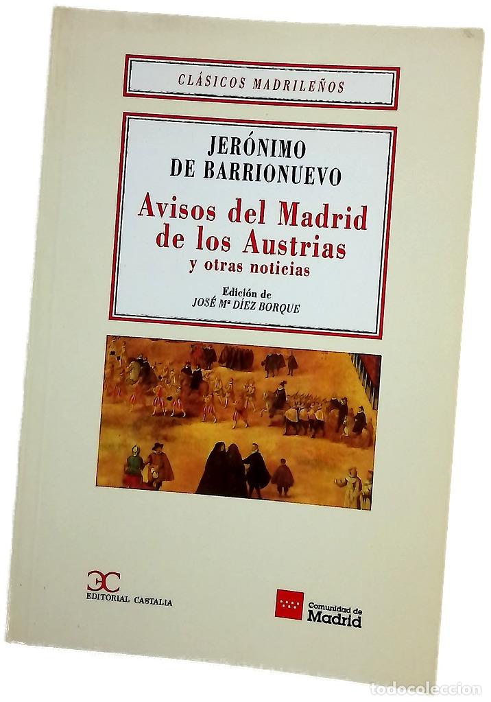 Libros: Avisos del Madrid de los Austrias y otras noticias