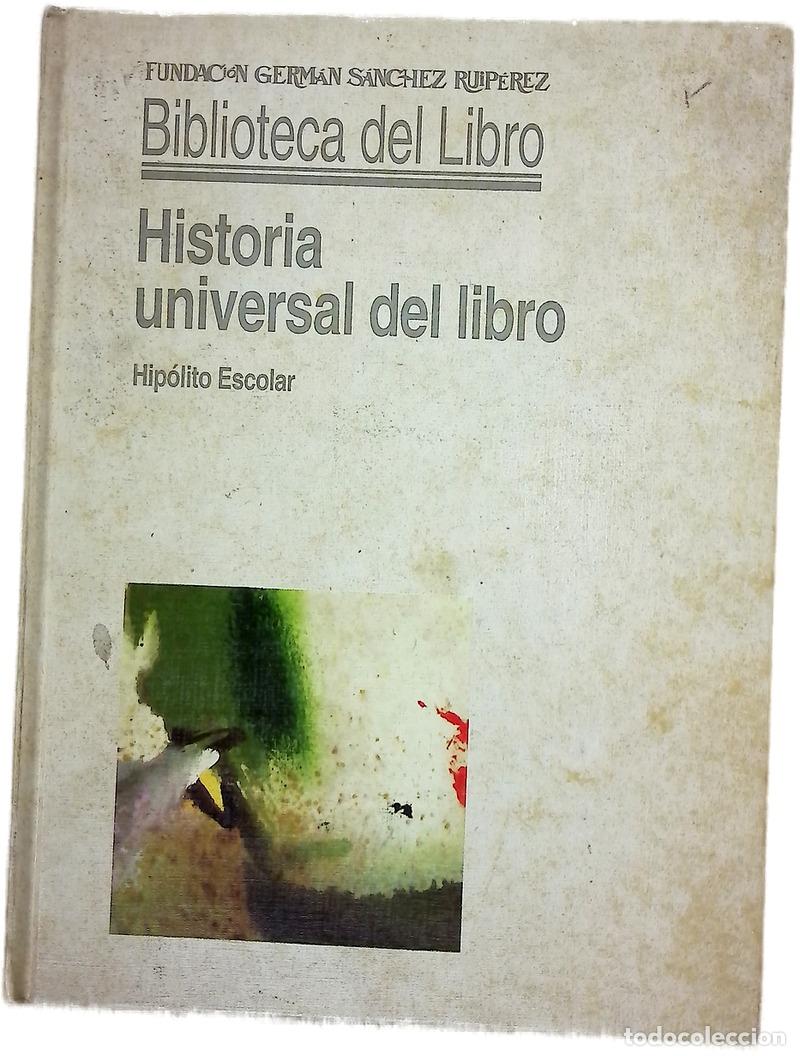 Libros: Historia universal del libro