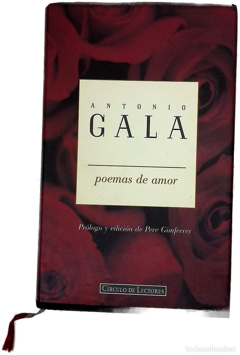 Libros: Poemas de amor - Gala, Antonio