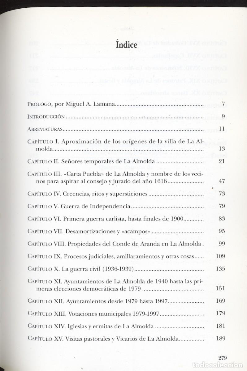 Libros: EN LOS MONEGROS. LA ALMOLDA. G&Aacute;LVEZ SAMPER, FRANCISCO JAVIER. - Foto 2