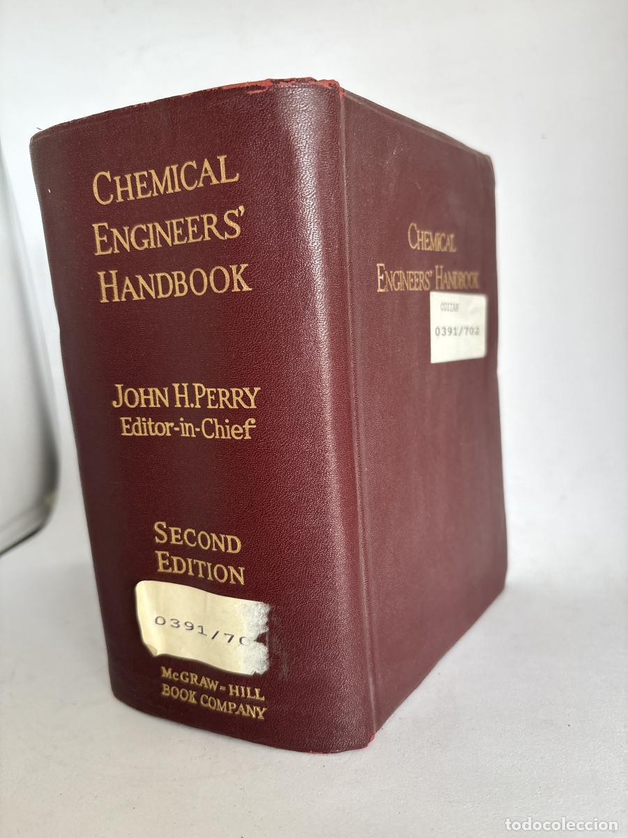 Livros em segunda m&atilde;o: CHEMICAL ENGINEER'S HANDBOOK - VVAA TDK642