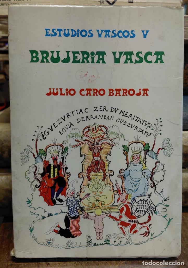 Livros em segunda m&atilde;o: BRUJERIA VASCA. - CARO BAROJA, Julio.