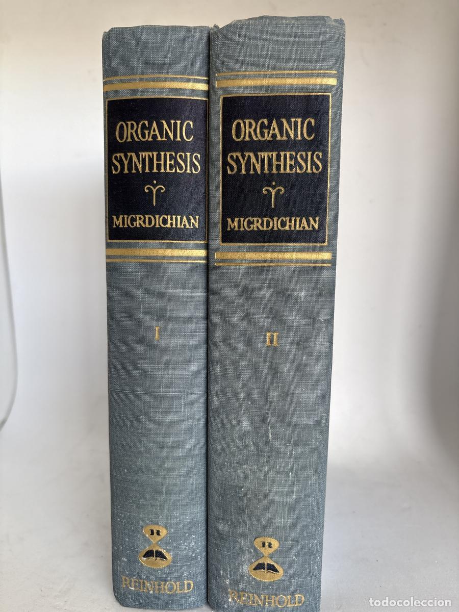 Livros em segunda m&atilde;o: ORGANIC SYNTHESIS VOLUMEN I Y II - VARTKES MIGRDICHIAN TDK665
