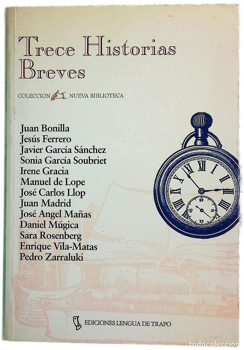 Livros em segunda m&atilde;o: Trece historias breves - Bonilla, Juan