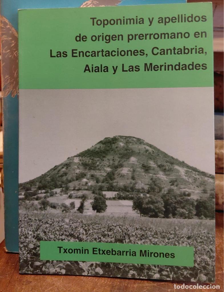 B&uuml;cher: TOPONIMIA Y APELLIDOS DE ORIGEN PRERROMANO EN LAS ENCARTACIONES, cCANTABRIA, AIALA Y LAS MERINDADES.