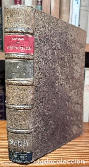 Livros em segunda m&atilde;o: DIRITTO CIVILE. Volume secondo, parte seconda. I DIRITTI REALI DI GODIMENTO - STOLFI, Nicola