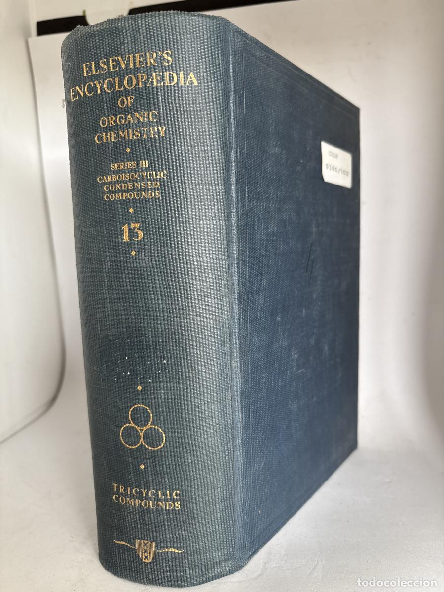 Livros em segunda m&atilde;o: OF ORGANIC CHEMISTRY. VOLUMEN 13 TRCYCLIC COMPOUNDS. SERIES III - TDK657