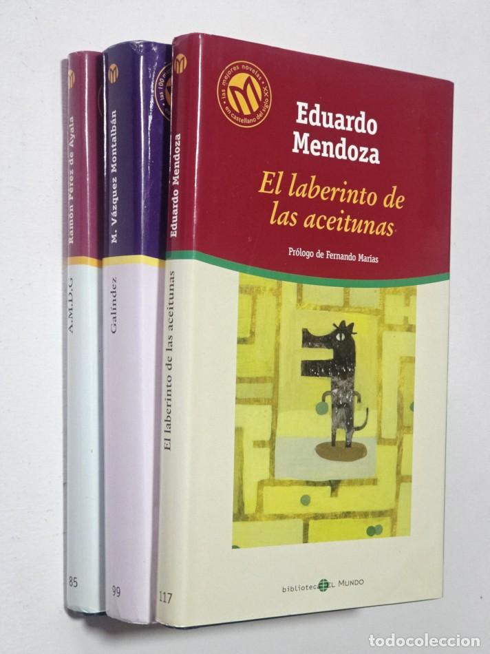 Libros: PACK 3: EL LABERINTO DE LAS ACEITUNAS - GAL&Iacute;NDEZ - A.M.D.G. - MENDOZA - VAZQUEZ MONTALB&Aacute;N - A.M.D.G