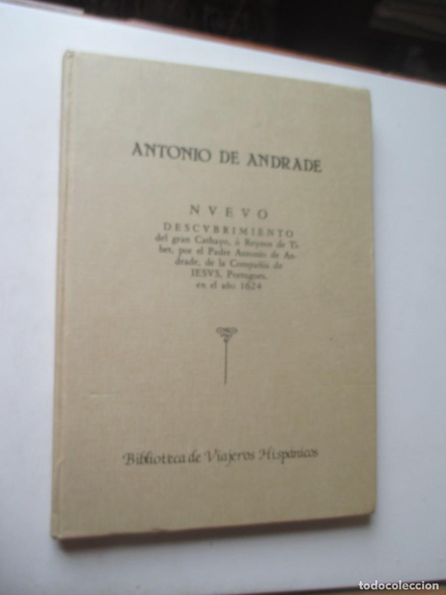 Libros: ANTONIO DE ANDRADE Cartas del descubrimiento del Gran Catayo W41773