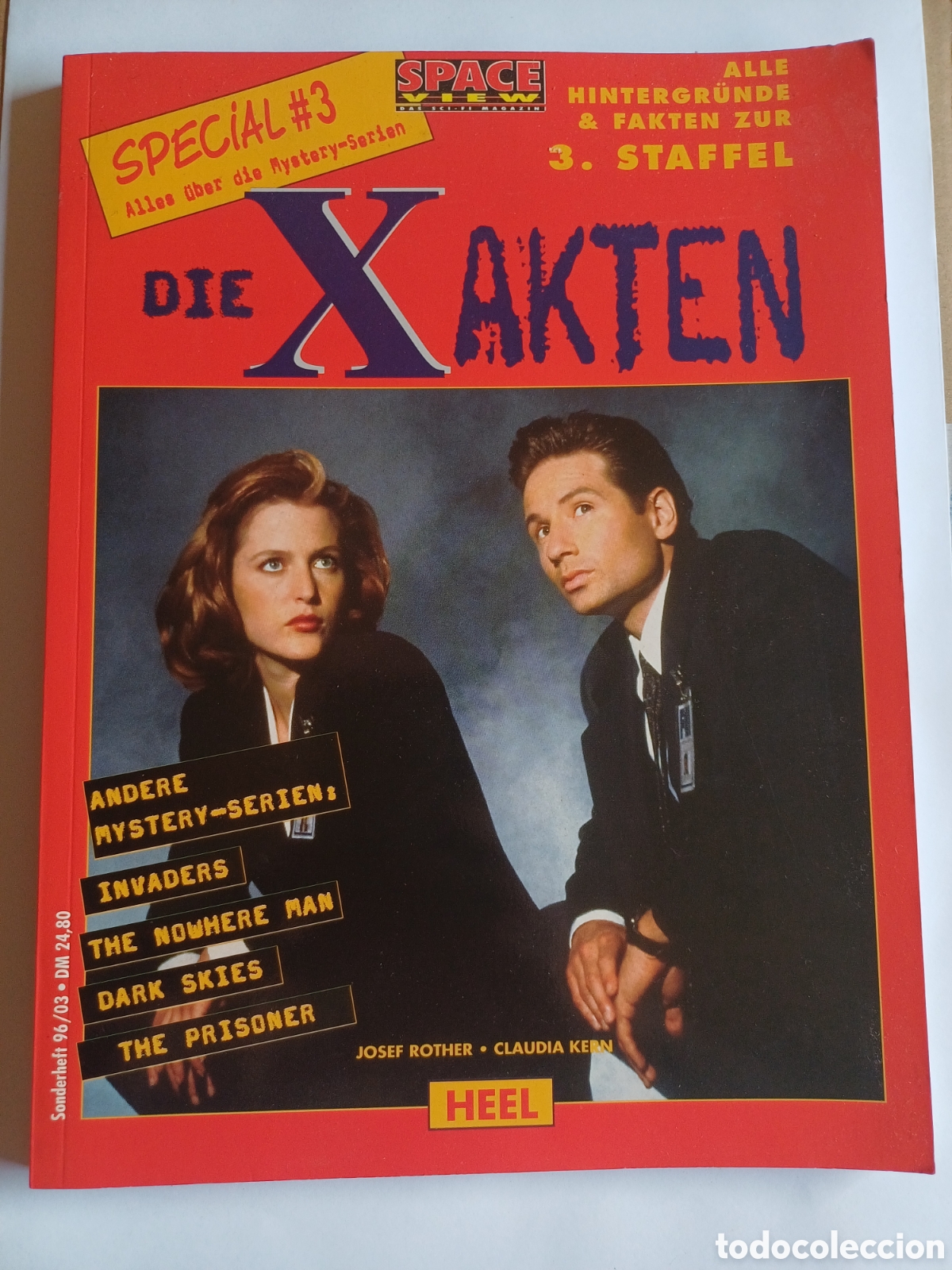 Livros em segunda m&atilde;o: Die X Akten Special 3 Space View Expediente X en alem&aacute;n Josef Rother Claudia Kern