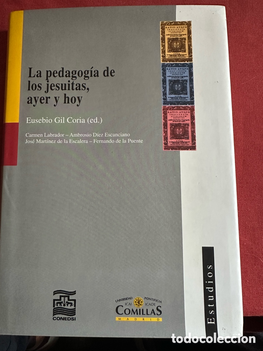 Livros em segunda m&atilde;o: la pedagog&iacute;a de los jesuitas, ayer y hoy