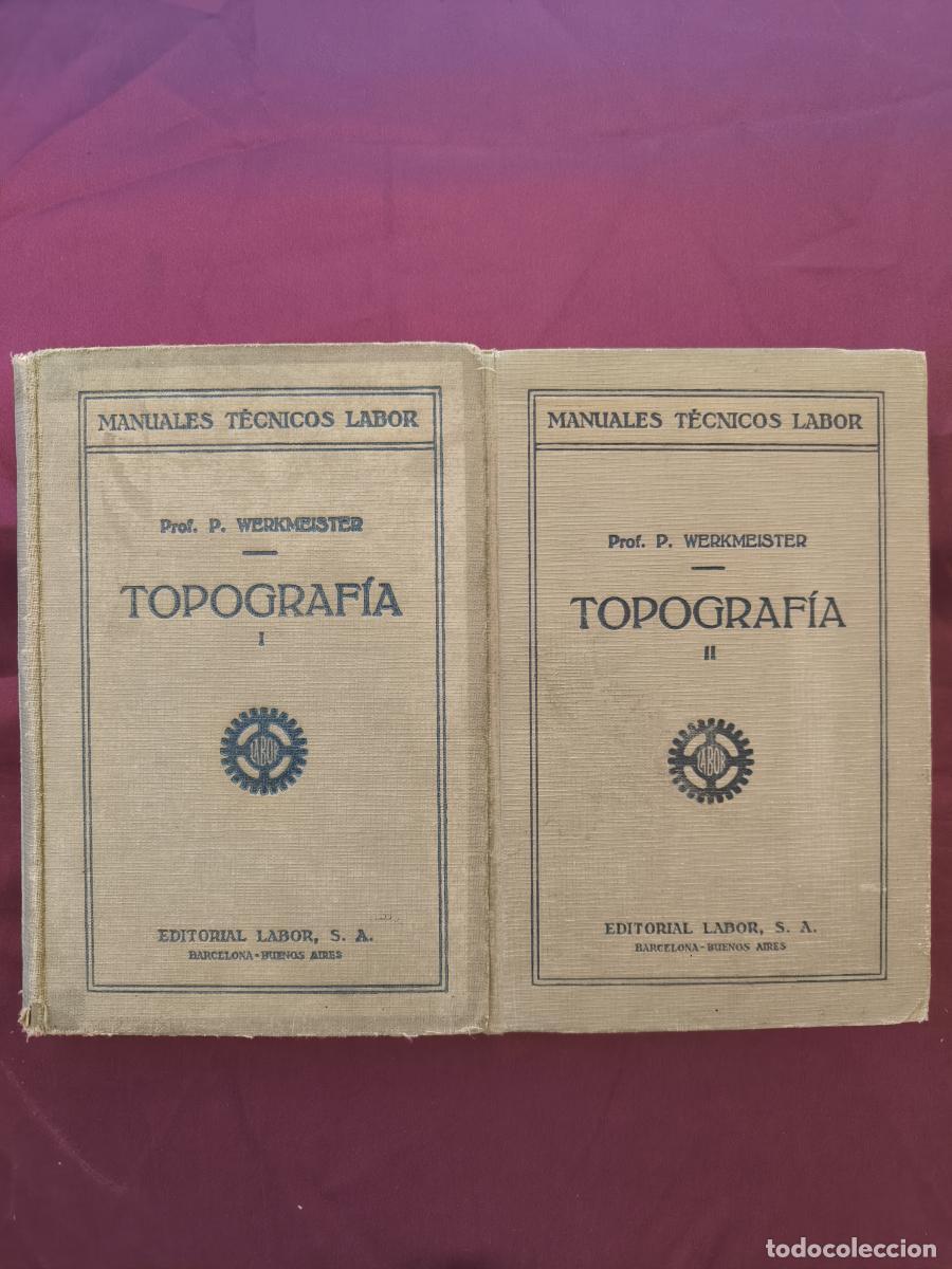 Libros: Topograf&iacute;a (Tomo I y Tomo II) - Profesor P. Werkmeister