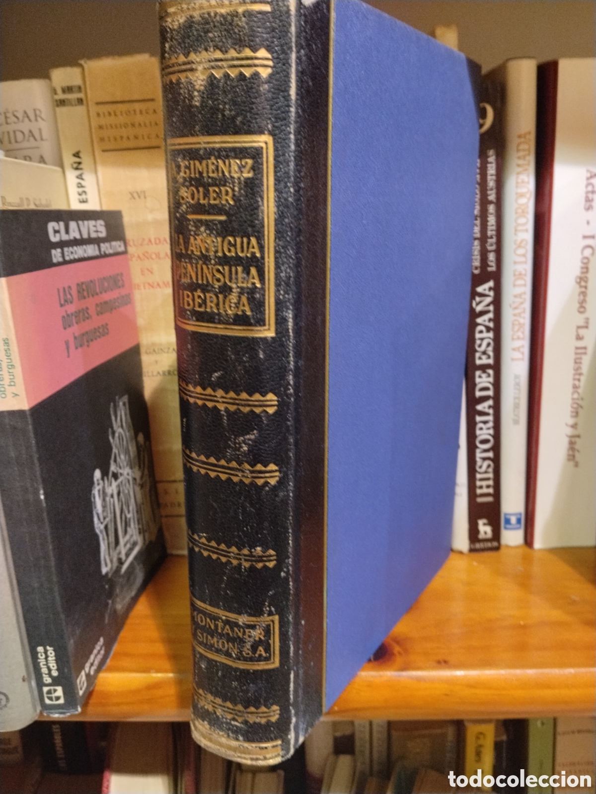 Livros em segunda m&atilde;o: LA ANTIGUA PENINSULA IBERICA. - GIMENEZ SOLER, A.