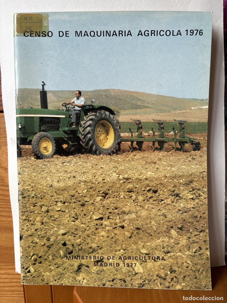 Livros em segunda m&atilde;o: CENSO DE MAQUINARIA AGRICOLA 1976 - TDK161