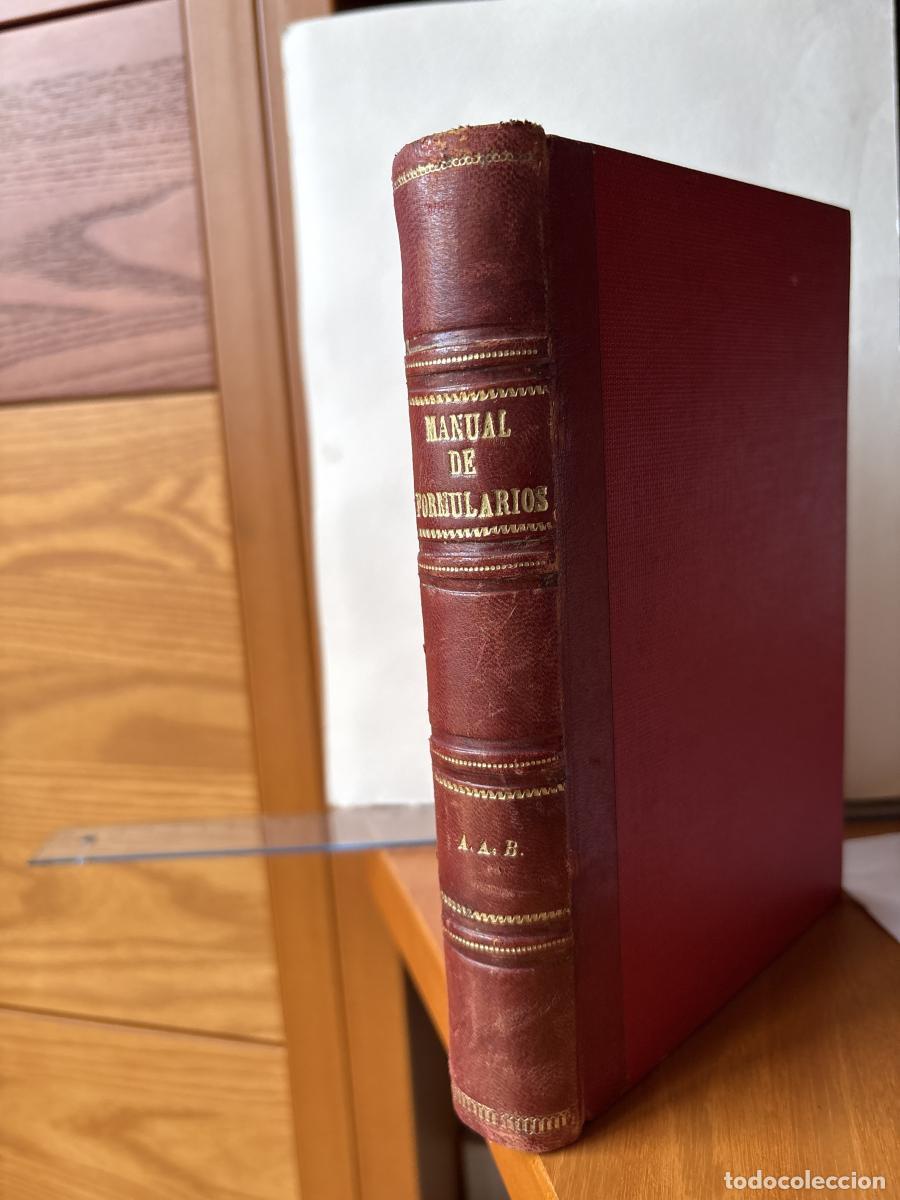 Libros: MANUAL DE FORMULARIOS PARA EL ENJUICIAMIENTO DEN LO CRIMINAL. LEY 14 SEPTIMRBE 1882 - TDK157