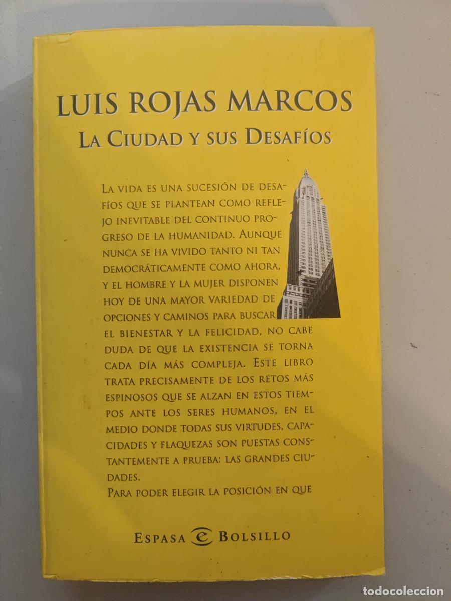Libros: La ciudad y sus desaf&iacute;os. - Luis Rojas Marcos. TDK603