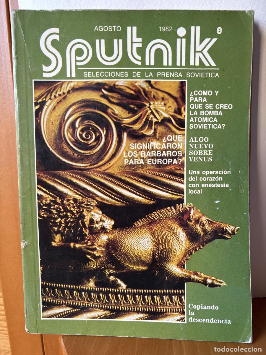 Livros em segunda m&atilde;o: SPUTNIK. AGOSTO 1982 . SELECCIONES DE LA PRENSA SOVIETICA - TDK164