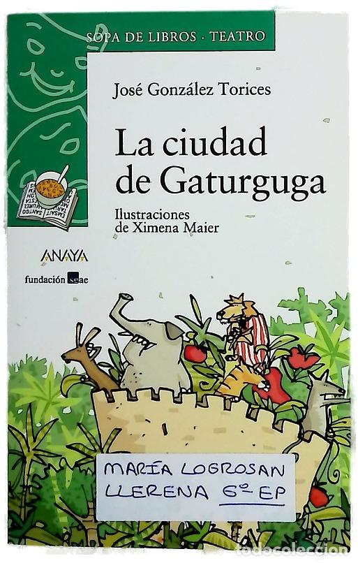 Libros: La ciudad de Gaturguga - Gonz&aacute;lez Torices, Jos&eacute;; Maier, Ximena