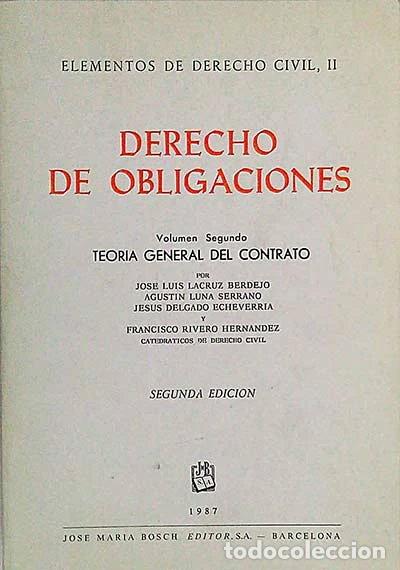 Libros: Derecho de obligaciones- 9788476980187