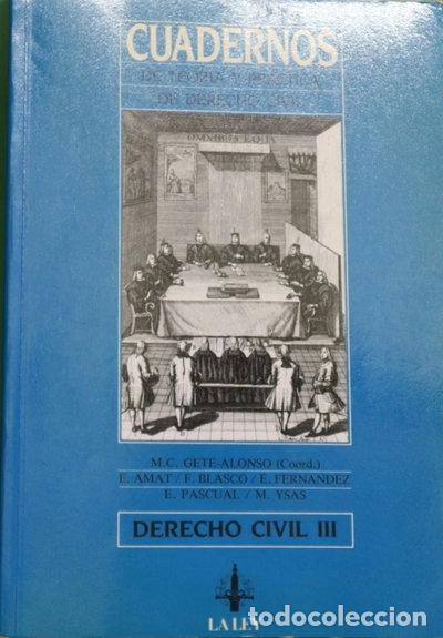 Livres: Cuadernos de teor&iacute;a y pr&aacute;ctica de derecho civil- 9788476950586