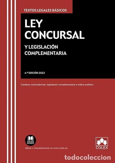 Livres: Ley Concursal y legislaci&oacute;n complementaria- 9788413596631
