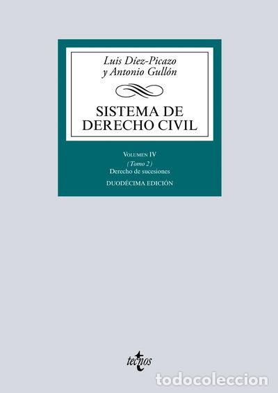 Livres: Sistema de Derecho Civil Vol. IV- 9788430921997