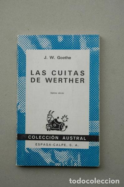 Libros: Las Cuitas de Werther- 9788423904495