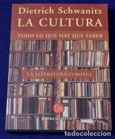 Libros: La cultura. Todo lo que hay que saber- 9788466315074