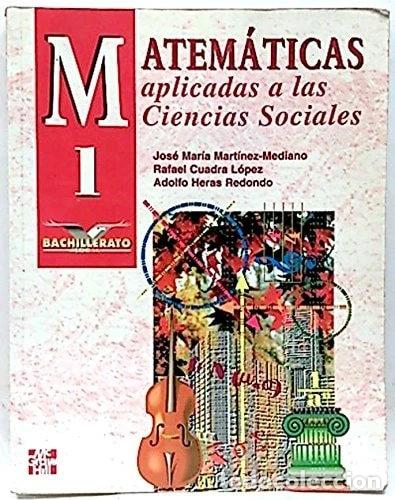 Libros: Matem&aacute;ticas aplicadas a las ciencias sociales- 9788448104382