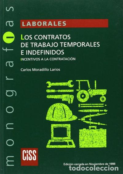books: Los contratos de trabajo temporales e indefinidos- 9788482352046