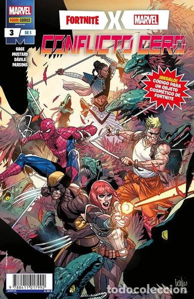 Libros: Marvel/Fortnite Conflicto Cero N.3- 9788411017992