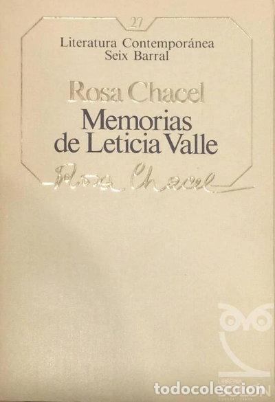 Libros: Memorias de Leticia Valle- 9788432220203