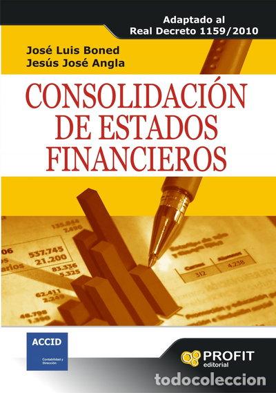 Libros: Consolidaci&oacute;n de estados financieros- 9788492956067
