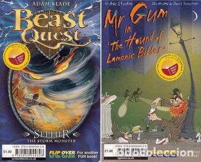Libros: Mr Gum in the Hound of Lamonic Bibber / Sephir the Storm Monster- 9780955944628