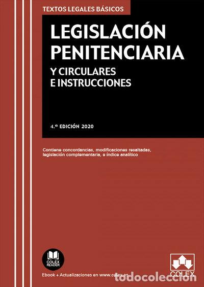 Libros: Legislaci&oacute;n penitenciaria y circulares e instrucciones- 9788418025631