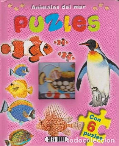Libros: Animales del mar. Puzzles- 9788479717490