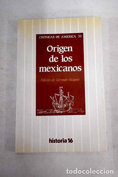 Libros: Origen de los mexicanos- 9788449202193