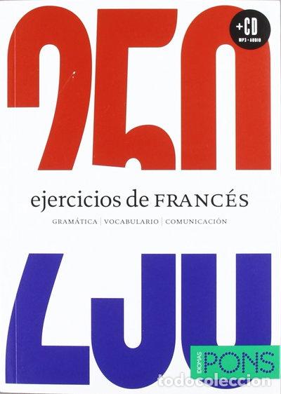 Libros: 250 ejercicios de franc&eacute;s- 9788484438441