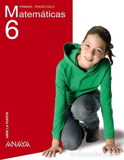 Libros: Matem&aacute;ticas 6- 9788466779159