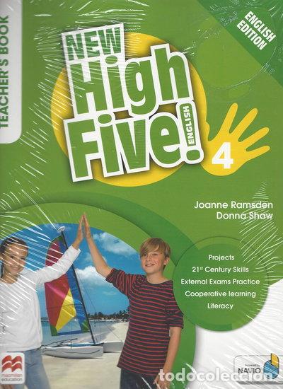 Livros em segunda m&atilde;o: High Five! English New Edition Level 4 Teacher's Book- 9781380014948