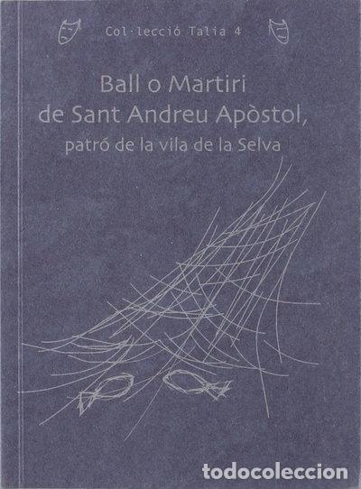 Libros: Ball o Martiri de Sant Andreu Ap&ograve;stol- 9788495684110