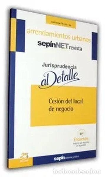 Libros: Cesi&oacute;n del local de negocio- 9788495762627