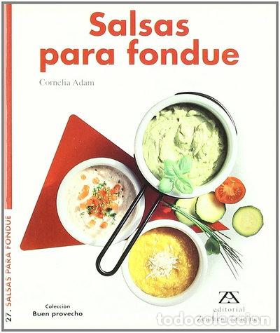Libros: Salsas para fondue- 9788489675810