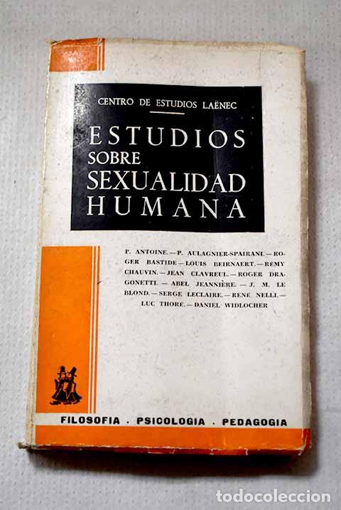 Libros: Estudios sobre sexualidad humana