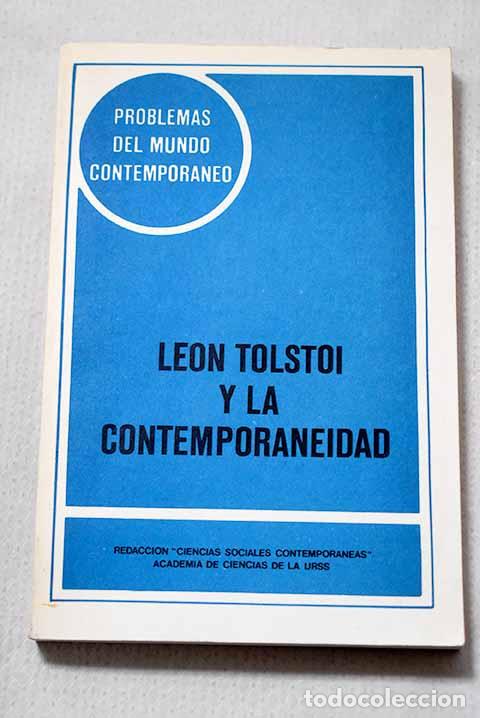 Livres: Leon Tolstoi y la contemporaneidad