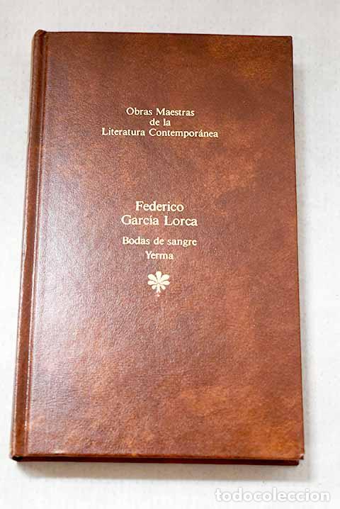 books: Bodas de sangre ; Yerma.- Garc&iacute;a Lorca, Federico